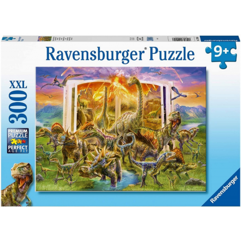 PUZZLE CARTEA DINOZAURILOR, 300 PIESE
