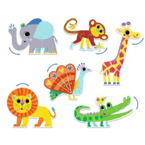 Puzzle duo Articulo Animo, Djeco Puzzle duo Articulo Animo, Djeco