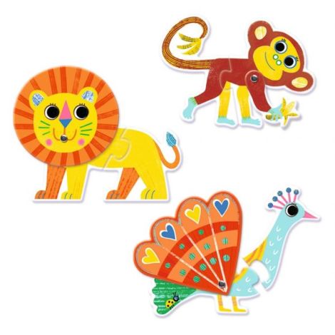 Puzzle duo Articulo Animo, Djeco Puzzle duo Articulo Animo, Djeco