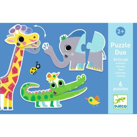 Puzzle duo Articulo Animo, Djeco Puzzle duo Articulo Animo, Djeco