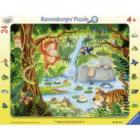 Puzzle Jungla Tip Rama, 24 Piese
