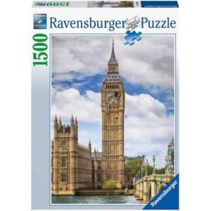 PUZZLE PISICA IN BIG BEN, 1500 PIESE PUZZLE PISICA IN BIG BEN, 1500 PIESE