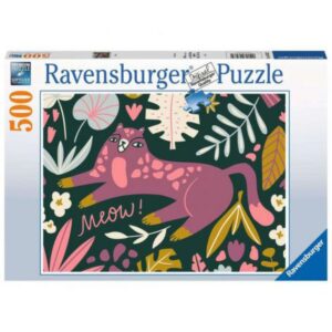 PUZZLE PISICUTA TRENDY, 500 PIESE PUZZLE PISICUTA TRENDY, 500 PIESE