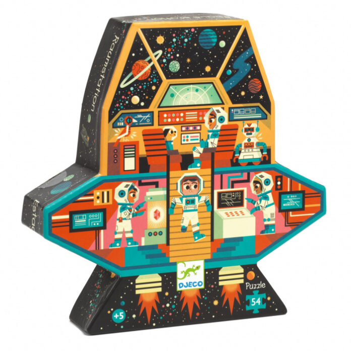Puzzle Statia spatiala, Djeco Puzzle Statia spatiala, Djeco