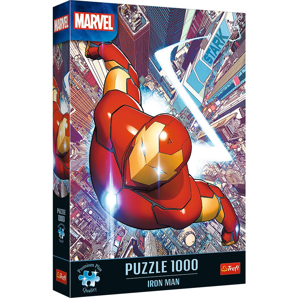 PUZZLE TREFL 1000 PREMIUM PLUS MARVEL IRON MAN PUZZLE TREFL 1000 PREMIUM PLUS MARVEL IRON MAN