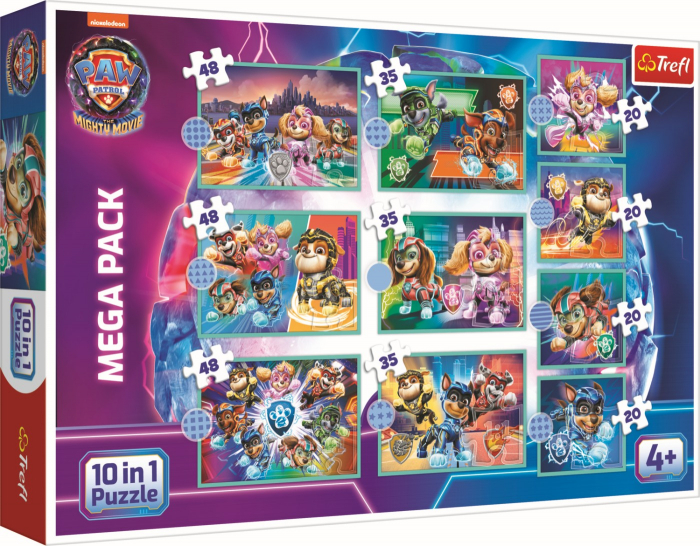 Puzzle Trefl 10in1 Patrula Catelusilor Echipa Catelusilor Puzzle Trefl 10in1 Patrula Catelusilor Echipa Catelusilor