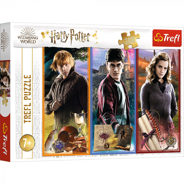 Puzzle Trefl 200 In Lumea Magiei