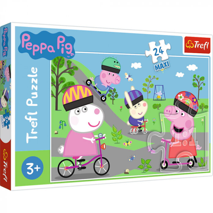 Puzzle Trefl 24 Maxi Purcelusa Peppa Pig Puzzle Trefl 24 Maxi Purcelusa Peppa Pig