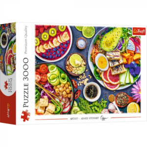 Puzzle Trefl 3000 Bolul Colorat Puzzle Trefl 3000 Bolul Colorat