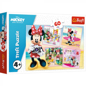 Puzzle Trefl 60 Minunata Minnie Puzzle Trefl 60 Minunata Minnie