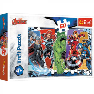 Puzzle Trefl Avengers 60 Invincibilii Puzzle Trefl Avengers 60 Invincibilii
