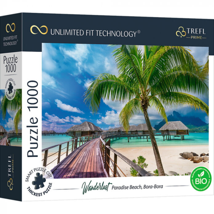 Puzzle Trefl UFT 1000 Insula Paradisului Bora Bora