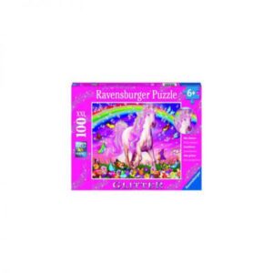 PUZZLE UNICORN SI CURCUBEU, 100 PIESE PUZZLE UNICORN SI CURCUBEU, 100 PIESE