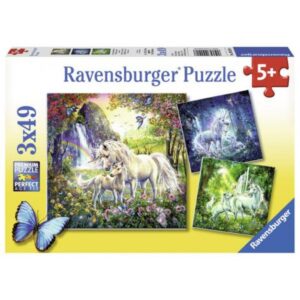 Puzzle Unicorni, 3X49 Piese Puzzle Unicorni, 3X49 Piese