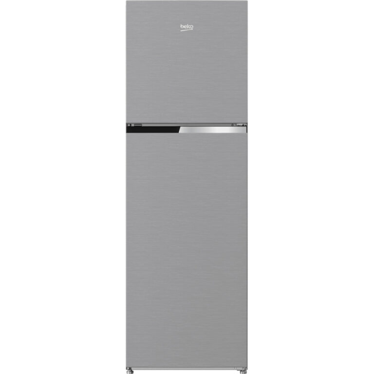 Frigider cu doua usi Beko RDNT271I30XBN, 250 l, NeoFrost Dual Cooling, Display touch, H 165 cm, Argintiu, Clasa F
