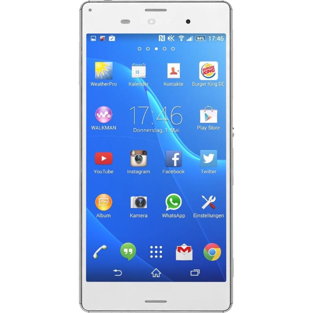 Telefon mobil Sony Xperia Z3 Compact, 16GB, Alb Telefon mobil Sony Xperia Z3 Compact, 16GB, Alb