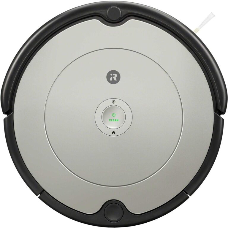 Aspirator robot iRobot Roomba 698, 33 W, 26kwh/an, Wi-Fi, Control prin aplicatie, 3-Stage Cleaning System, Senzori scari, Google Assistant & Alexa, Gri/Negru