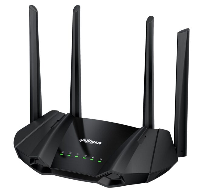 Router wireless Dual-band, 1.5 Gbps, Tehnologie MU-MIMO, Indicatoare LED, Dahua DH-AX15M