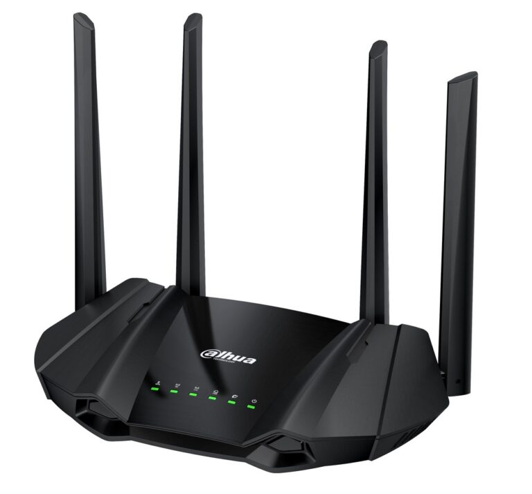 Router wireless Dual-band, 1.5 Gbps, Tehnologie MU-MIMO, Indicatoare LED, Dahua DH-AX15M