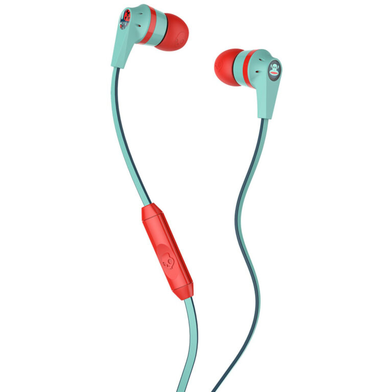 Casti In-Ear Skullcandy Ink`d Paul Frank S2IKGY-429, Turcoaz/Portocaliu