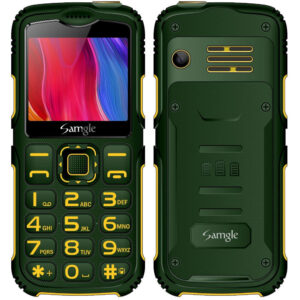 Telefon mobil Samgle Armor, Dual SIM, 3G, Verde Telefon mobil Samgle Armor, Dual SIM, 3G, Verde