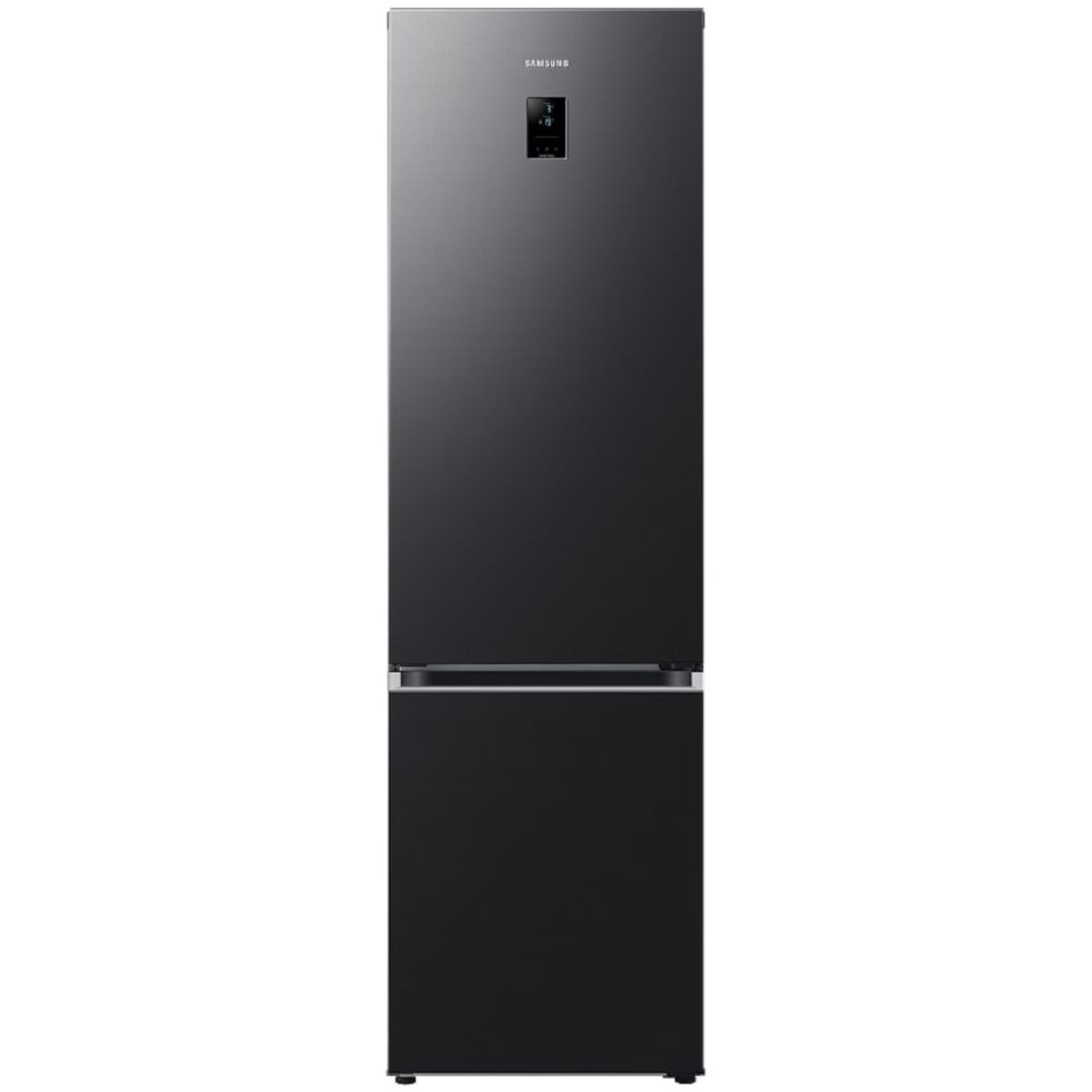 Combina frigorifica Samsung Bespoke RB38C676CB1/EF, 390 l, No Frost, WiFI & AI Energy, Smart Control, Clasa C, H 203 cm, Dark Inox