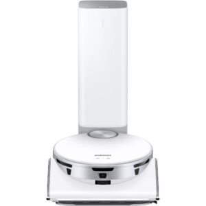 Aspirator robot Samsung JetBot AI+ VR50T95735W/GE, Clean Station, Senzor LiDAR, Motor Digital Inverter, Comenzi vocale, Monitorizare locuinta, 170 W, 0.2 L, Alb Aspirator robot Samsung JetBot AI+ VR50T95735W/GE, Clean Station, Senzor LiDAR, Motor Digital Inverter, Comenzi vocale, Monitorizare locuinta, 170 W, 0.2 L, Alb