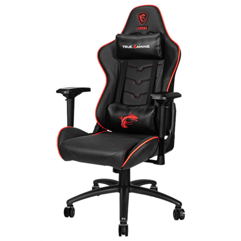 Scaun Gaming MSI MAG CH120 X, Reglabil, Perna Cap si Lombara, Negru/Rosu Scaun Gaming MSI MAG CH120 X, Reglabil, Perna Cap si Lombara, Negru/Rosu