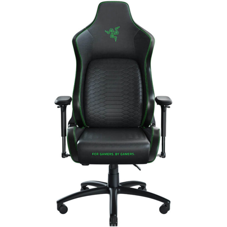 Scaun gaming Razer Iskur XL, Suport lombar, Negru/Verde