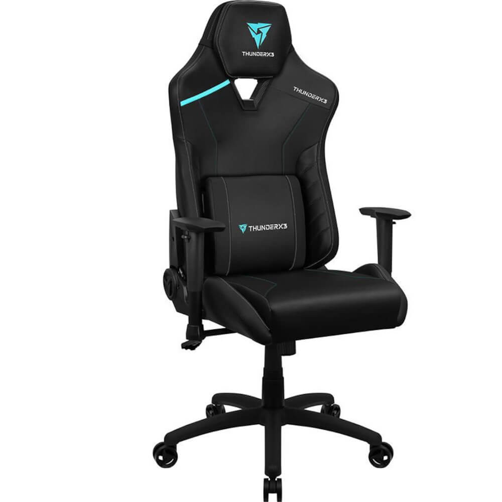 Scaun Gaming Aerocool ThunderX3 TC3 Max, Spatar reglabil, Jet Negru Scaun Gaming Aerocool ThunderX3 TC3 Max, Spatar reglabil, Jet Negru