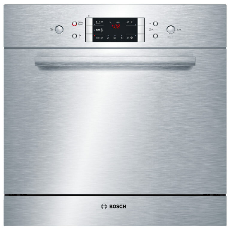 Masina de spalat vase incorporabila Bosch SCE52M65EU, 8 Seturi, 5 Programe, Clasa A+, Inox