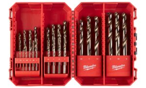 Set burghie Milwaukee HSS-G Cobalt, 25 piese, 1-13 mm, aliaj cobalt, unghi 135 grade, pentru otel inoxidabil, 4932493868 Set burghie Milwaukee HSS-G Cobalt, 25 piese, 1-13 mm, aliaj cobalt, unghi 135 grade, pentru otel inoxidabil, 4932493868