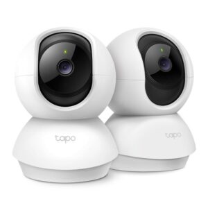 Set camera supraveghere wireless WiFi PT TP-Link TAPO C210P2, 3 MP, 4 mm, IR 9 m, microfon si difuzor, slot card, detectie miscare/plansete, 360 grade, control vocal Set camera supraveghere wireless WiFi PT TP-Link TAPO C210P2, 3 MP, 4 mm, IR 9 m, microfon si difuzor, slot card, detectie miscare/plansete, 360 grade, control vocal