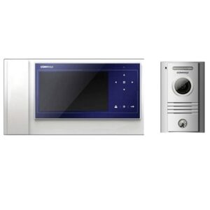 Kit videointerfon Commax PRO SET PT, 1 familie, 7 inch, aparent Kit videointerfon Commax PRO SET PT, 1 familie, 7 inch, aparent