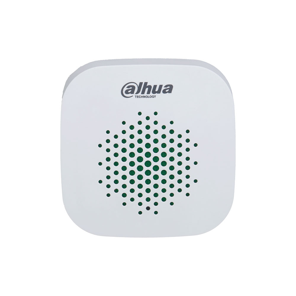 Sirena wireless de interior Dahua ARA12-W2, 105 dB, 868 MHz, RF 1000 m Sirena wireless de interior Dahua ARA12-W2, 105 dB, 868 MHz, RF 1000 m