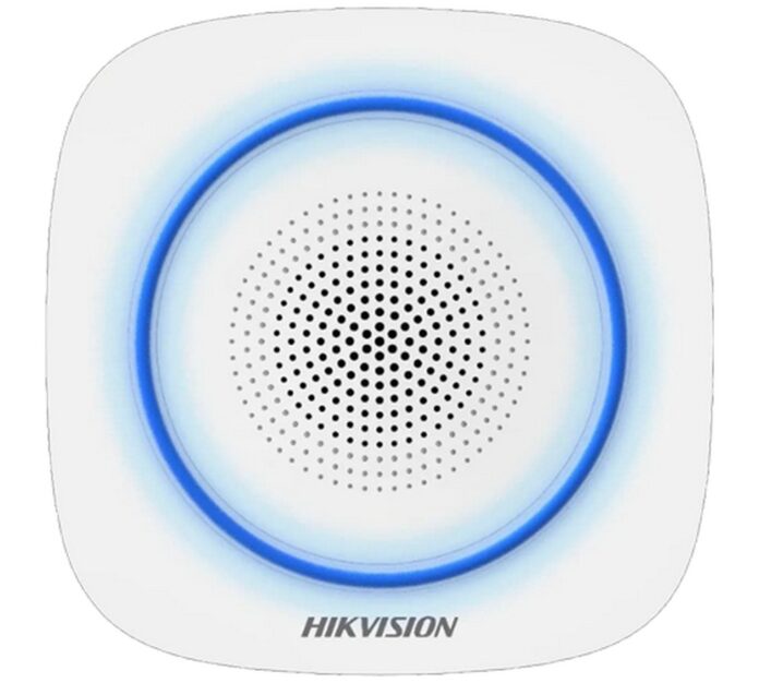 Sirena de interior wireless AX PRO Hikvision, DS-PS1-I-WE-B Sirena de interior wireless AX PRO Hikvision, DS-PS1-I-WE-B