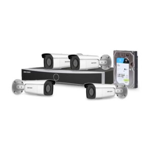 Sistem supraveghere IP exterior basic Hikvision 4EXTIR60-4MP-HDD, 4 camere, 4 MP, IR 60 m, 2.8 mm, PoE, HDD 1 TB Sistem supraveghere IP exterior basic Hikvision 4EXTIR60-4MP-HDD, 4 camere, 4 MP, IR 60 m, 2.8 mm, PoE, HDD 1 TB