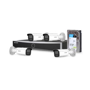 Sistem supraveghere IP exterior basic Hikvision 4EXTIR60-4MP-V2-HDD, 4 camere, 4 MP, IR 60 m, 2.8 mm, PoE, HDD 1 TB Sistem supraveghere IP exterior basic Hikvision 4EXTIR60-4MP-V2-HDD, 4 camere, 4 MP, IR 60 m, 2.8 mm, PoE, HDD 1 TB