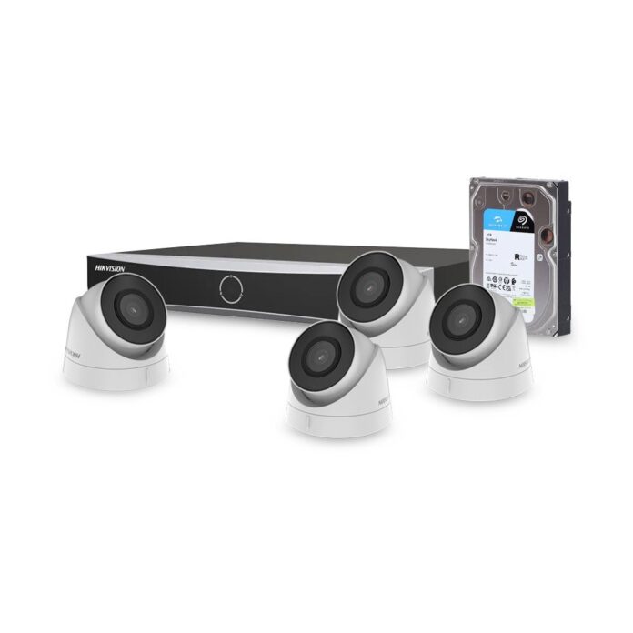 Sistem supraveghere IP interior basic Hikvision 4INTIR30-4MP-HDD, 4 camere, 4 MP, IR 30 m, 2.8 mm, PoE, HDD 1 TB Sistem supraveghere IP interior basic Hikvision 4INTIR30-4MP-HDD, 4 camere, 4 MP, IR 30 m, 2.8 mm, PoE, HDD 1 TB