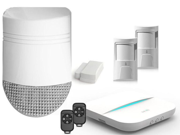 Sistem de alarma Heyi wireless GSM, Wi-Fi, 3 zone, Android/iOS, TCP/IP HEYI-W20-2PIR