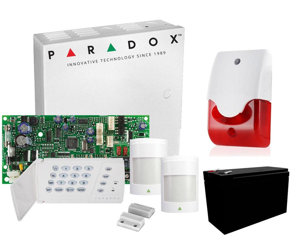 Sistem de alarma PARADOX interior 3 zone KIT SP4000 INT Sistem de alarma PARADOX interior 3 zone KIT SP4000 INT