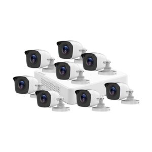 Sistem supraveghere exterior basic Hikvision HiWatch HW-8EXTIR20-5MP, 5 MP, IR 20 m, 8 camere, 2.8 mm Sistem supraveghere exterior basic Hikvision HiWatch HW-8EXTIR20-5MP, 5 MP, IR 20 m, 8 camere, 2.8 mm