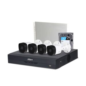 Sistem supraveghere exterior middle Dahua DH-C4EXT20-2MP, 4 camere, 2 MP, IR 20 m, POS, IoT, HDD 1TB Sistem supraveghere exterior middle Dahua DH-C4EXT20-2MP, 4 camere, 2 MP, IR 20 m, POS, IoT, HDD 1TB