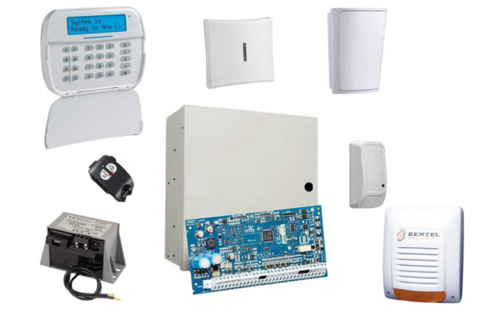 Sistem de alarma hybrid 2 zone wireless de exterior cu comunicare TCP/IP, DSC NEO, NEOKIT2EXT-W
