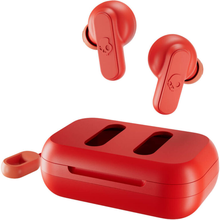 Casti True Wireless Skullcandy Dime, Bluetooth, Golden Orange