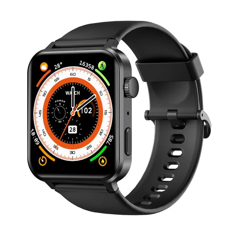 Smartwatch Blackview R30 Max, Gri, Ecran TFT Touch 1.91  , Asistent Vocal, Lanterna LED, Puls, Oxigen, Somn si Presiune, 450mAh