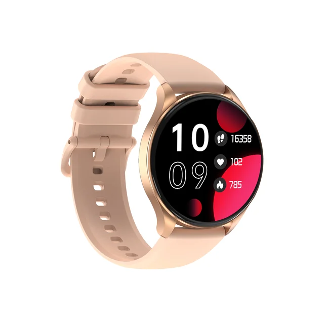 Smartwatch Blackview X20 Gold+Pink, 1.43   HD AMOLED, 128MB, Apel Bluetooth Hi-Fi, Monitorizare sanatate, Control muzica, Multi Sport, 380mAh