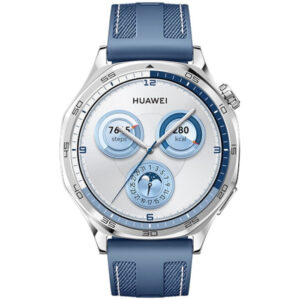 Smartwatch Huawei Watch GT 5, Albastru, Ecran 1.43 AMOLED, Apel Bluetooth, Monitorizare SPO2, Autonomie 14 zile, 5ATM Smartwatch Huawei Watch GT 5, Albastru, Ecran 1.43 AMOLED, Apel Bluetooth, Monitorizare SPO2, Autonomie 14 zile, 5ATM