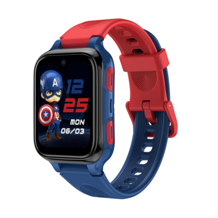 Smartwatch pentru copii LAGENIO K9, Albastru, 4G, 1.78   AMOLED, 1GB RAM, 8GB ROM, Camera 5MP, Android 8.1, Tracking GPS, Apel Video, SOS, Control Parental, Asistent AI, 700mAh