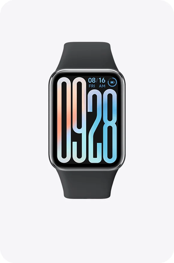 Smartwatch Xiaomi Band 9 Negru, 1.74   AMOLED , HRV, ECG, Monitorizare sanatate, Functii sport, Bluetooth Call, 350 mAh, Android 8.0 or iOS 12.0 sau mai recent